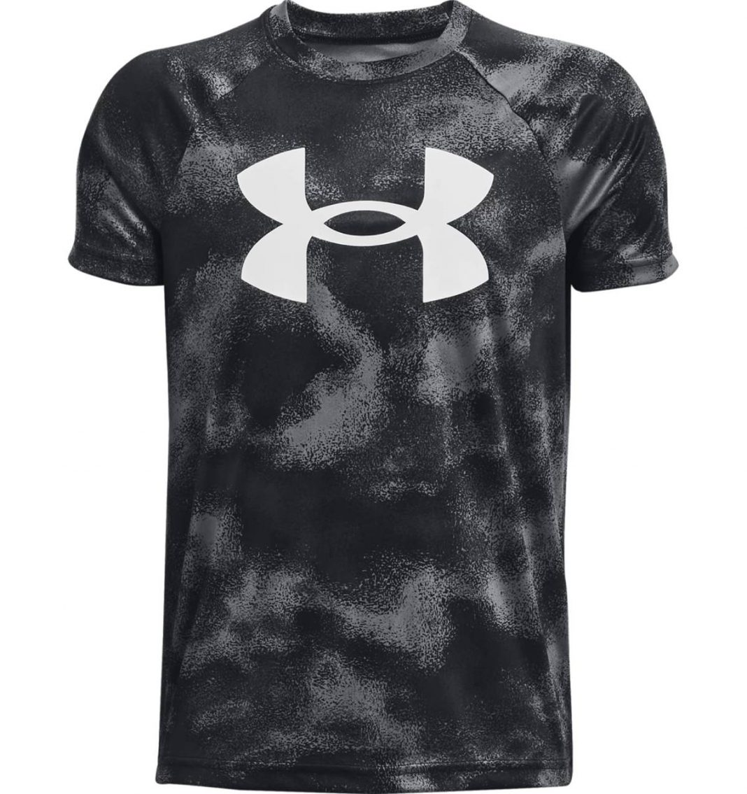 Under Armour Boys' Tech Big Logo Printed Short-Sleeve T-Shirt: A Winning Combination of Style and Performance